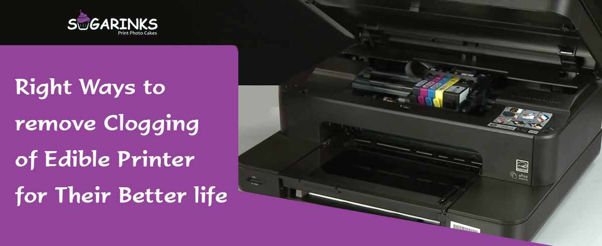 Right Ways to remove Clogging of Edible Printer for Their Better life
