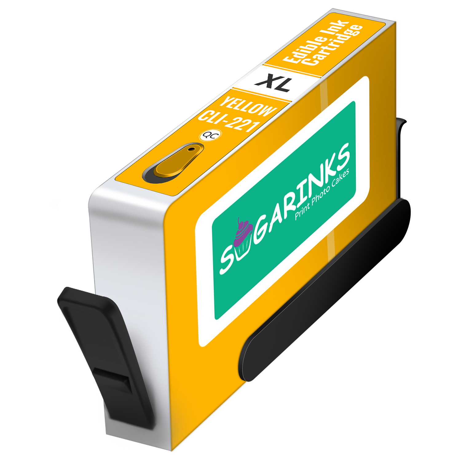 Sugarinks Edible Ink Cartridge CLI-221Y for Canon Edible Printers – Yellow