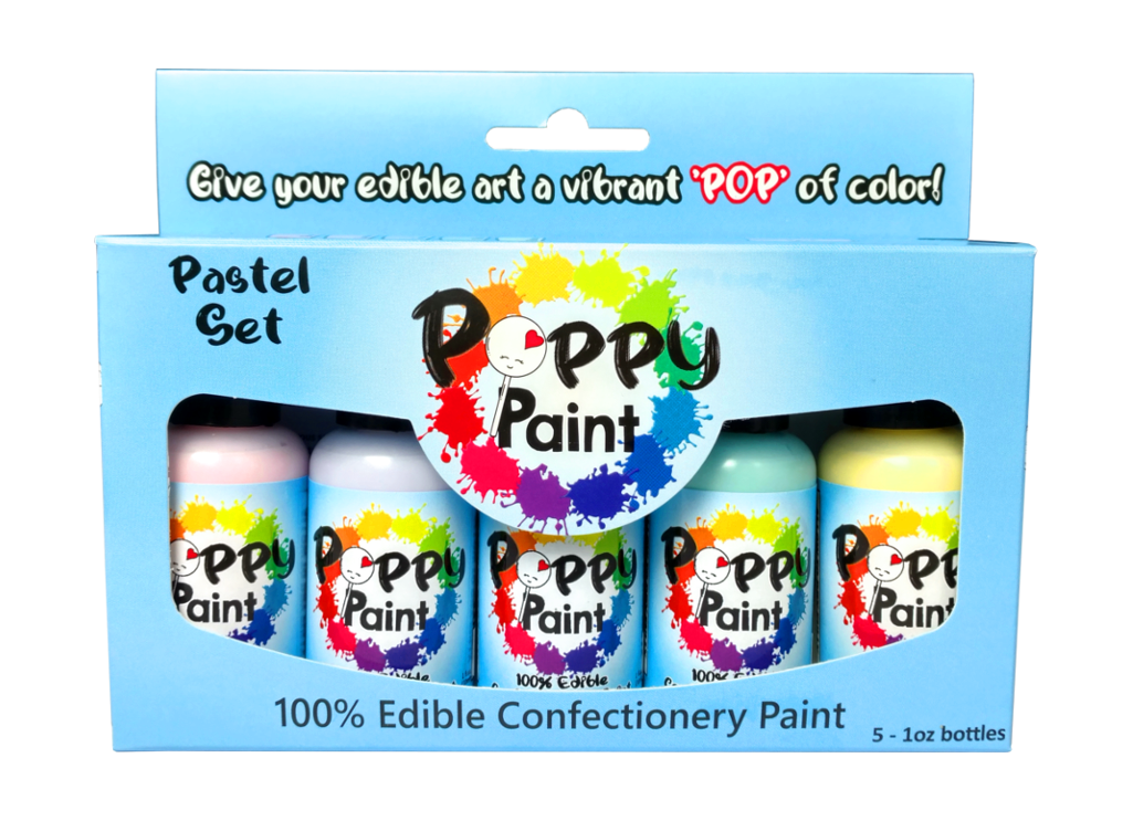 Poppy Paint 5Pc Pastel Set Kit - Each bottle  30 ml (1 fl oz)