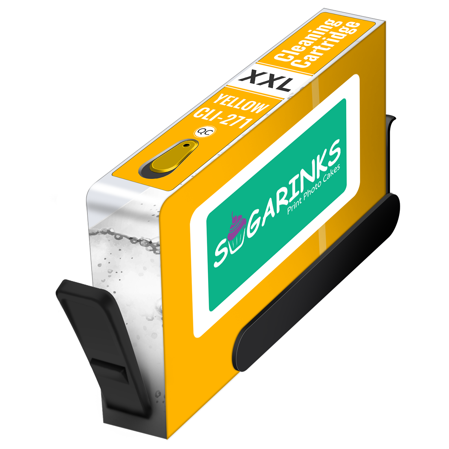 Sugarinks Edible Cleaning Cartridge CLI-271XL for Canon Edible Printer – Yellow