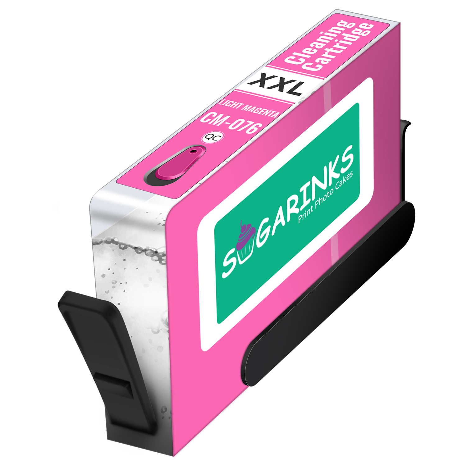Sugarinks Cookie Master-701 Professional Food Printer Refillable Edible Cleaning Cartridge CM-076 – Light Magenta