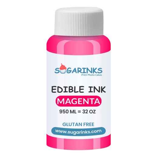 950 ml Magenta Canon Edible Ink Refill Bottle for cakes